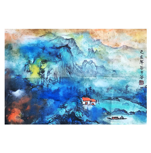 郭振国-真迹-绘画《春色》 客厅 玄关  餐厅 卧室 商品图2