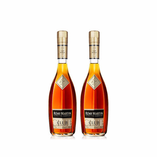 人头马 CLUB优质香槟区干邑白兰地双支礼盒（350ml*2） 商品图2