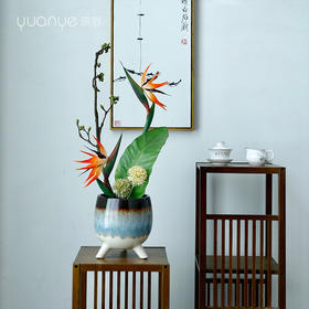 新中式田园风高档仿真花假花样板房酒店前台客厅玄关装饰花摆设件