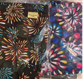 HUJI祤集Pakku手提袋风の花烟花