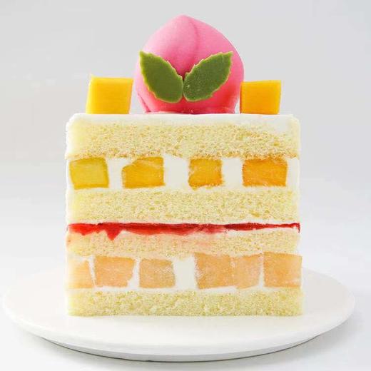 仙桃贺寿蛋糕4磅298元6磅398元8磅498元 商品图3