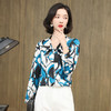 上海旗袍厂ASE-3512时尚气质真丝衬衫 商品缩略图1
