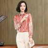 上海旗袍厂ASE-3511时尚气质真丝衬衫 商品缩略图1
