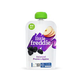 Little Freddie小皮 婴幼儿罐装辅助食品西梅苹果泥 100g*6袋