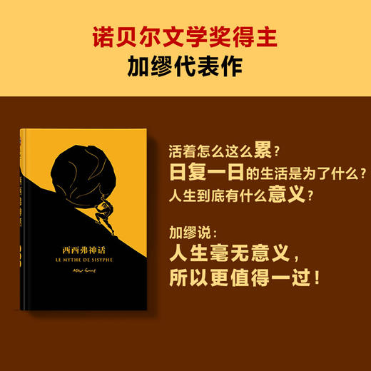 西西弗神话 阿尔贝加缪著 李玉民 译 外国文学散文随笔书籍 商品图3