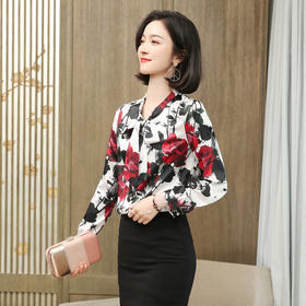 上海旗袍厂ASE-3512时尚气质真丝衬衫