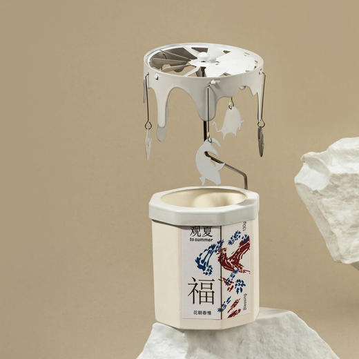 禧福限定版—精油木芯香薰蜡烛礼盒（今晚8点上新，关注观夏公号，领取新人10元优惠）下单后3-5天，顺丰快递发出「观夏tosummer」 商品图3