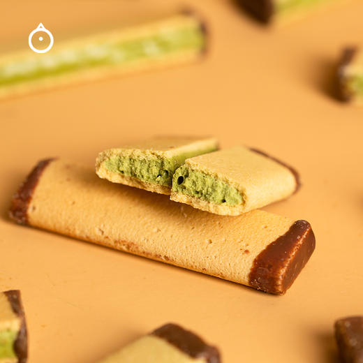 日本明治巧克力夹心饼干 牛奶抹茶2口味休闲零食