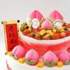 仙桃贺寿蛋糕4磅298元6磅398元8磅498元 商品缩略图1