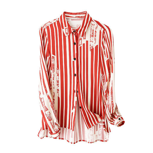 上海旗袍厂ASE-3511时尚气质真丝衬衫 商品图4