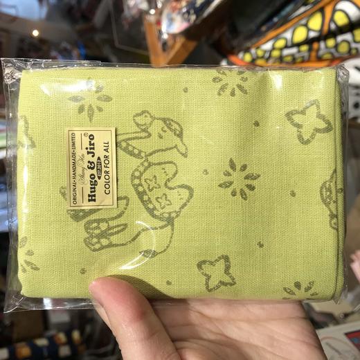 HUJI祤集小方巾插画棉纱印花 商品图1