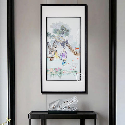 付建文:写经换鹅瓷板 商品图1