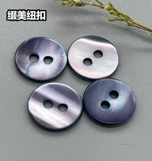 双平二眼鞠灰贝壳(整包购买) 商品图2