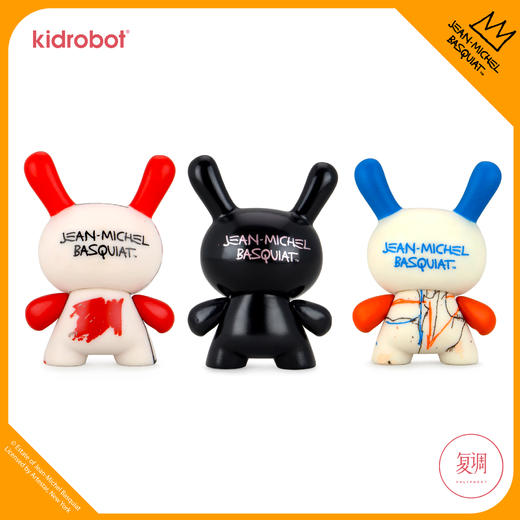 现货 Kidrobot 巴斯奎特 Basquiat 盲盒迷你系列2 摆件 商品图5