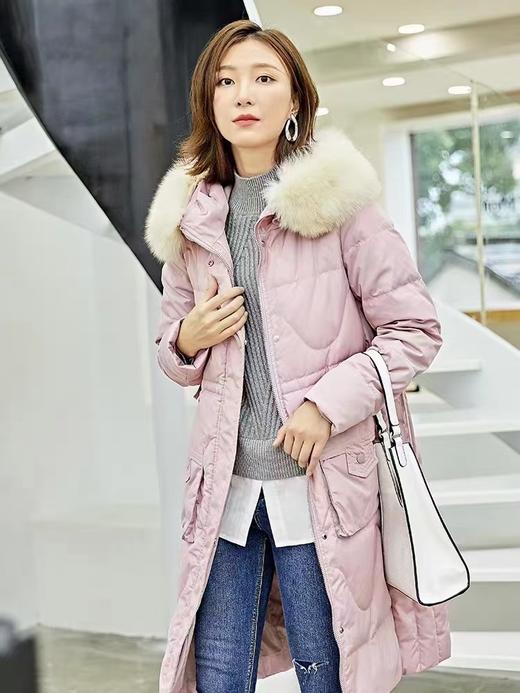 独览 版型：中长款羽绒服 商品图1