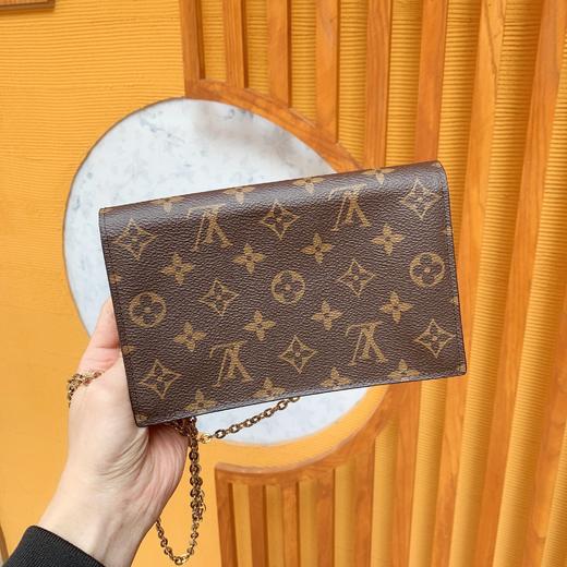 正品二手 Lv Flora 老花拼皮 woc 斜挎包 商品图1