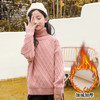 【女童新款高领毛衣秋冬加绒加厚】2020儿童毛衣女大童白色高领打底衫 商品缩略图0