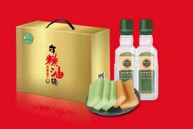 初榨椰子油礼盒装250毫升*2瓶