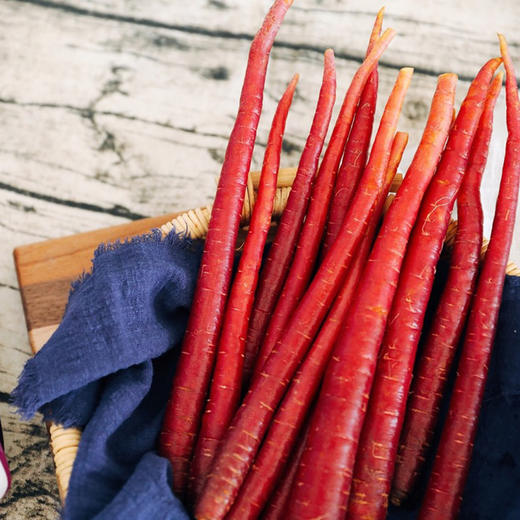 紫玉萝卜1000g精品装（精选中果，20-30根，净重1000g） 商品图5