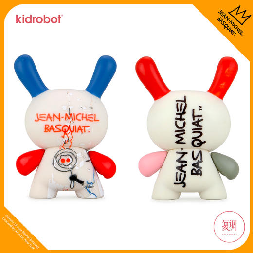 现货 Kidrobot 巴斯奎特 Basquiat 盲盒迷你系列2 摆件 商品图4