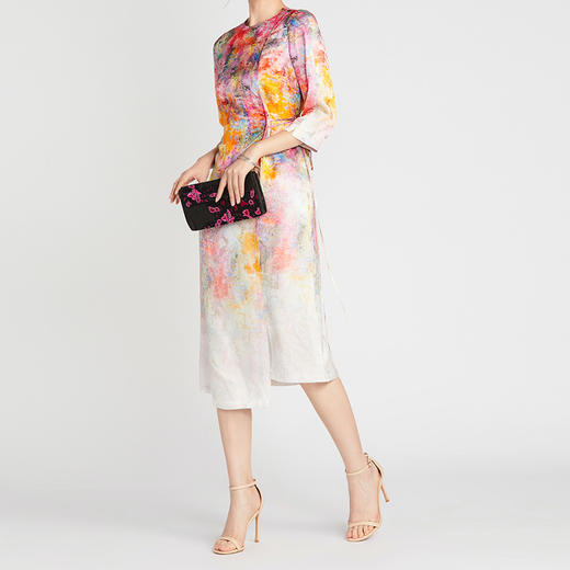 TANGY Collection/天意精品2021年春夏新品聊春系列印花连衣裙 商品图0