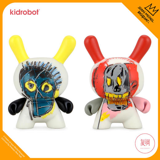 现货 Kidrobot 巴斯奎特 Basquiat 盲盒迷你系列2 摆件 商品图7