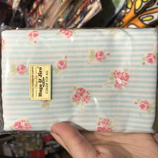 HUJI祤集小方巾插画棉纱花朵 商品图4