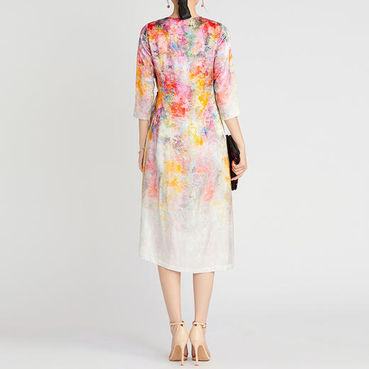 TANGY Collection/天意精品2021年春夏新品聊春系列印花连衣裙 商品图2