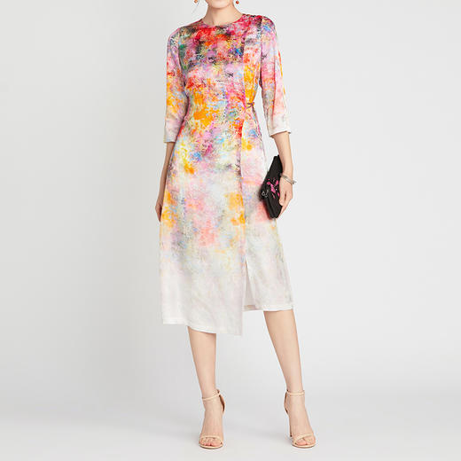 TANGY Collection/天意精品2021年春夏新品聊春系列印花连衣裙 商品图1