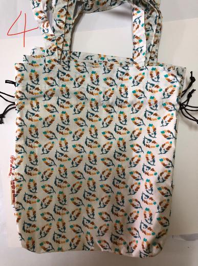 HUJI祤集Dilly手提袋插画素雅印花 商品图2