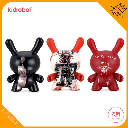 现货 Kidrobot 巴斯奎特 Basquiat 盲盒迷你系列2 摆件 商品图6