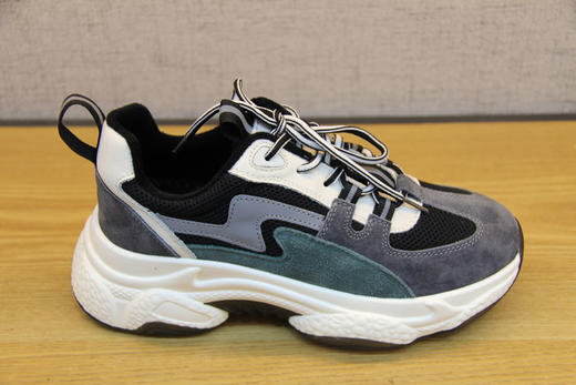 豪行冬季新款女鞋29447199网红老爹鞋女韩版加绒原宿百搭运动鞋 商品图3