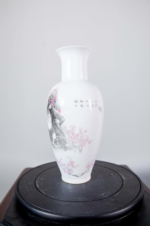 付建文:灼灼桃悦色，飞飞燕弄声赏瓶 商品图3