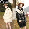 【品牌女童羽绒服白鸭绒】儿童冬装羽绒服短款加厚大童面包服轻薄免洗 商品缩略图0