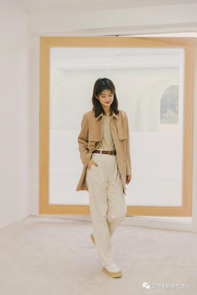 这款风衣简约又显高显瘦！