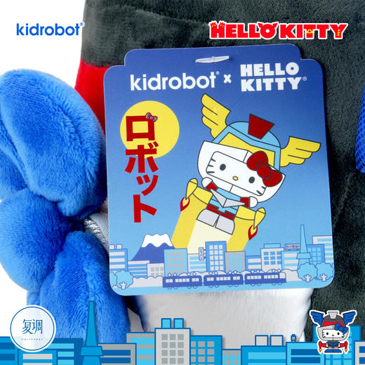 现货 Kidrobot 机甲凯蒂猫 Cosplay 怪兽系列 毛绒 摆件 Hello Kitty Cosplay Kaiju Mechazoar 商品图5