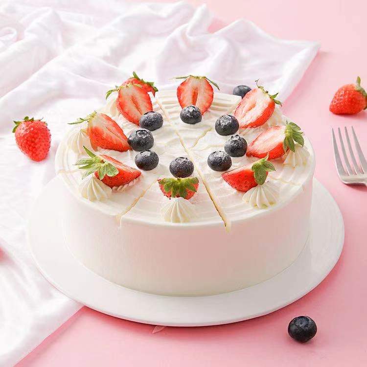 莓时莓刻7寸,下午茶甜品(天津) 精选多种优质鲜果,选用健康动物淡奶油「下单现做,专 车冷链免费配送上门」