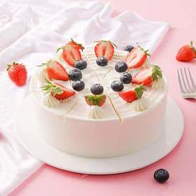 莓时莓刻7寸,下午茶甜品(天津) 精选多种优质鲜果,选用健康动物淡奶油「下单现做,专 车冷链免费配送上门」