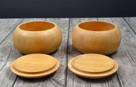 超大精品本榧棋罐 商品图2