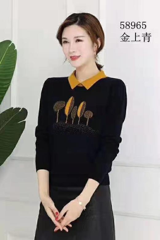 丰韵百分之百纯羊毛毛衫 商品图0