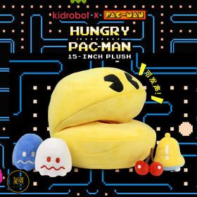 现货 Kidrobot 吃豆人 毛绒套装 Pac-Man 抱枕 摆件 潮玩