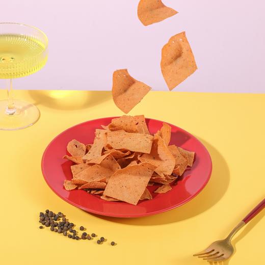 【深海金枪鱼脆】不加一滴油 低脂高蛋白0添加鱼脆 网红低卡零食  口感鲜美薄脆 健康非油炸 75g多口味多吃法盒装 商品图1