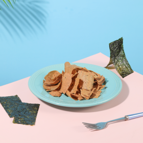 【深海金枪鱼脆】不加一滴油 低脂高蛋白0添加鱼脆 网红低卡零食  口感鲜美薄脆 健康非油炸 75g多口味多吃法盒装