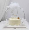 唯美蝴蝶天鹅蛋糕 商品缩略图0