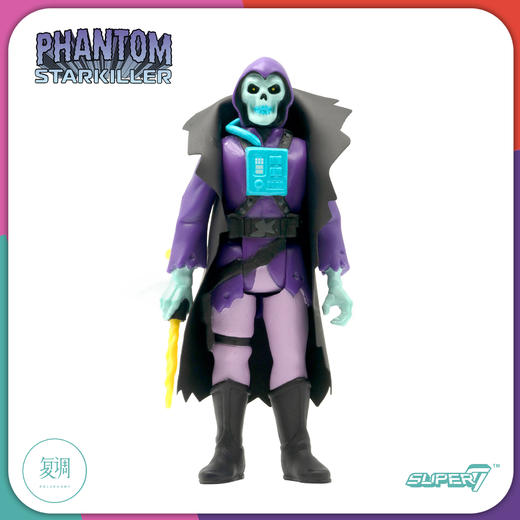 现货 Super7 弑星幽灵 紫色版 挂卡 Killer Bootlegs Phantom Starkiller (Proton Purple Haze) 商品图3
