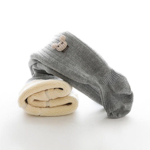 【秋冬新款宝宝打底裤】加绒加厚配饰婴儿连裤袜儿童裤子加厚保暖裤 商品图6