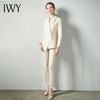 IWY/美容院高端白色西服西装套装女职业商务单排扣干练面试正装CP10407 商品缩略图4