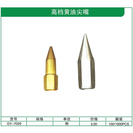 贯亚高档黄油尖嘴 商品图1