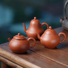 梨皮朱泥三绝紫砂壶，典藏级梨皮朱泥老料，复刻清代三大高手名壶，大师监制 商品缩略图0