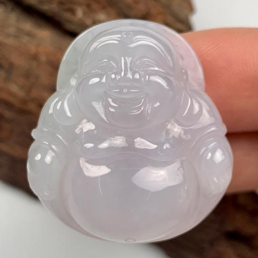 派瑞翡翠 翡翠佛 糯种 白色 商品图2